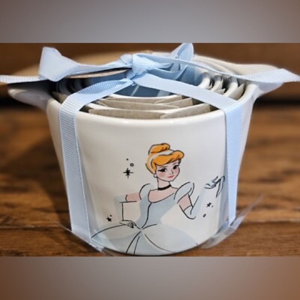 Cinderella Measuring Cups Rae Dunn Castle, Shoe, Pumpkin, Cinderella RARE HTF